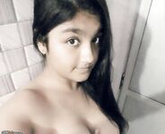 busty indian teen selfie