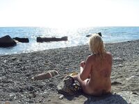 Blonde amateur MILF at vacation 2