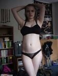 Busty amateur girl posing nude 2