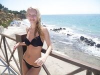 Blonde amateur wife at vacation 5
