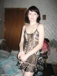 Russian amateur brunette wife 17