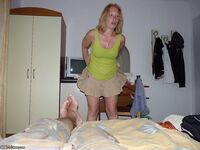 Blonde amateur MILF at vacation 4