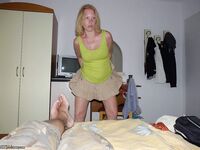 Blonde amateur MILF at vacation 4