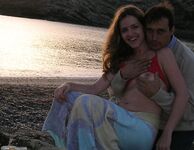 Real amateur couple at vacation 38