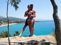 Amateur couple at vacation 32