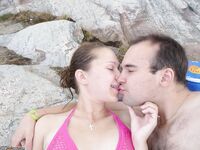 Amateur couple at vacation 36