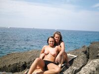Two amateur GFs at vacation 18