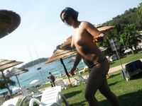 Real amateur couple at vacation 39