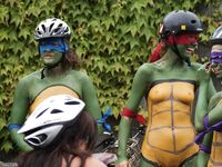 ninja turtles body art