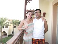 Real amateur couple at vacation 44