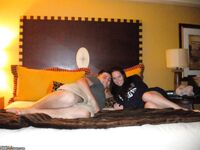 Real amateur couple at vacation 47