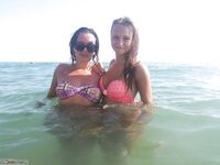 Two amateur girls at vacation 2