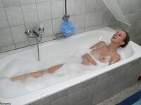 Amateur wife taking a bath