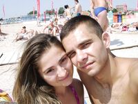 Young amateur couple at vacation 10