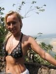 Blonde amateur wife at vacation 11