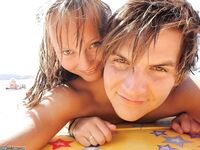 Young amateur couple at vacation 11