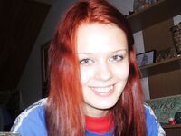 Beautiful redhead girl Sonja