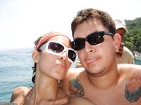 Amateur couple at vacation 54