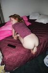 Redhead amateur wife at hotel room
