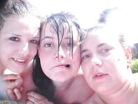 Hot girls taking bath naked