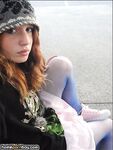 Teenage redhead camwhore self pics