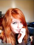 Teenage redhead camwhore self pics