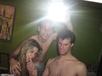 college girl first threesome