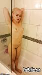 Hot Blonde Babe Naked In Bathroom