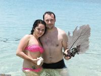 Real amateur couple at vacation 54