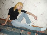 Russian amateur blonde GF Kristina 2