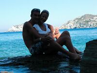 French couple at holiday