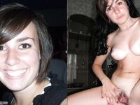 Your girlfriend before-after, dressed-undressed 23
