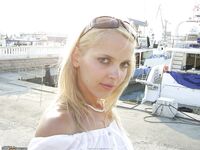 Russian amateur blonde wife 126