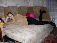 Russian amateur housewife