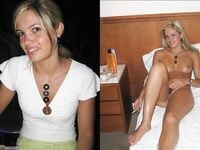 Your girlfriend before-after, dressed-undressed 28