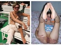 Your girlfriend before-after, dressed-undressed 28