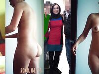 Your girlfriend before-after, dressed-undressed 31