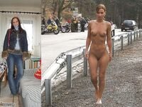 Your girlfriend before-after, dressed-undressed 32