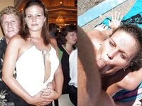 Your girlfriend before-after, dressed-undressed 32