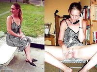 Your girlfriend before-after, dressed-undressed 33