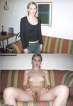 Your girlfriend before-after, dressed-undressed 35