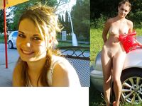 Your girlfriend before-after, dressed-undressed 39
