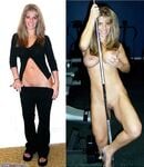 Your girlfriend before-after, dressed-undressed 44